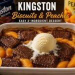 Kingston Biscuits and Peaches Recipe