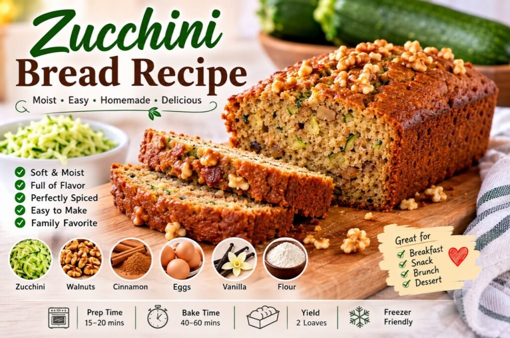 Zucchini Bread Recipe