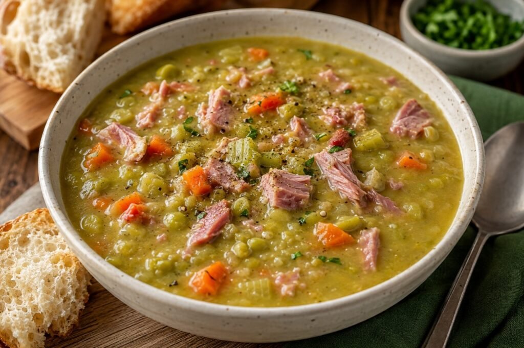 pea and ham soup recipe
