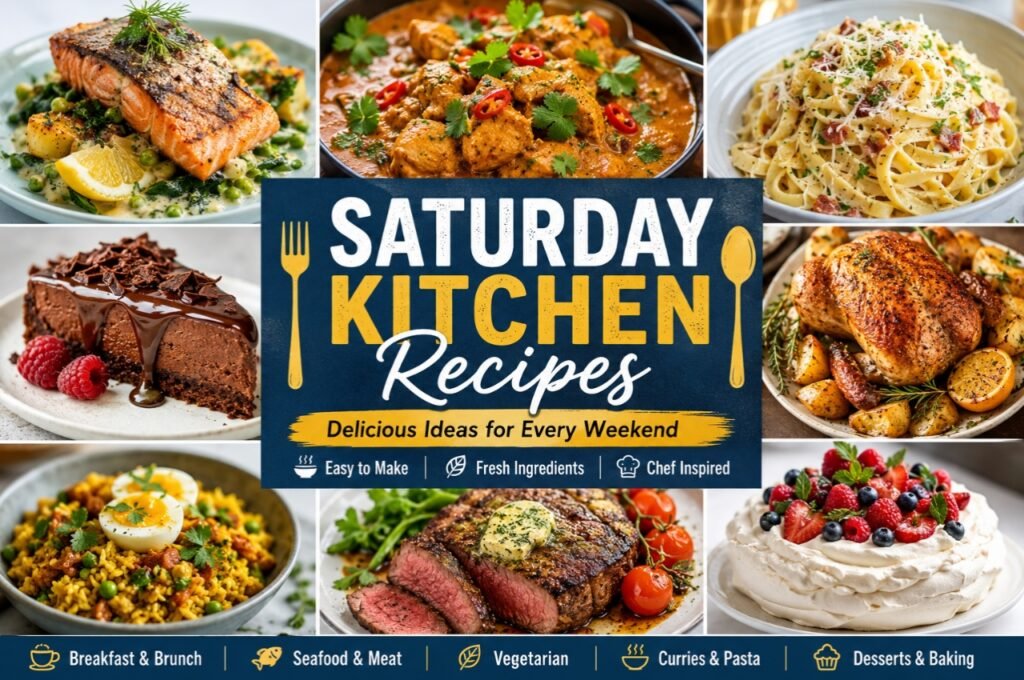 saturday kitchen recipes
